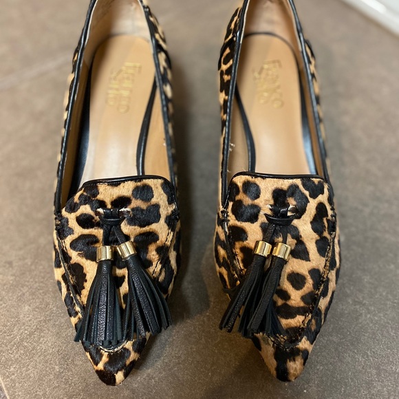 🤩 Franco Sarto leopard print crane loafer 🤩 - Picture 2 of 6
